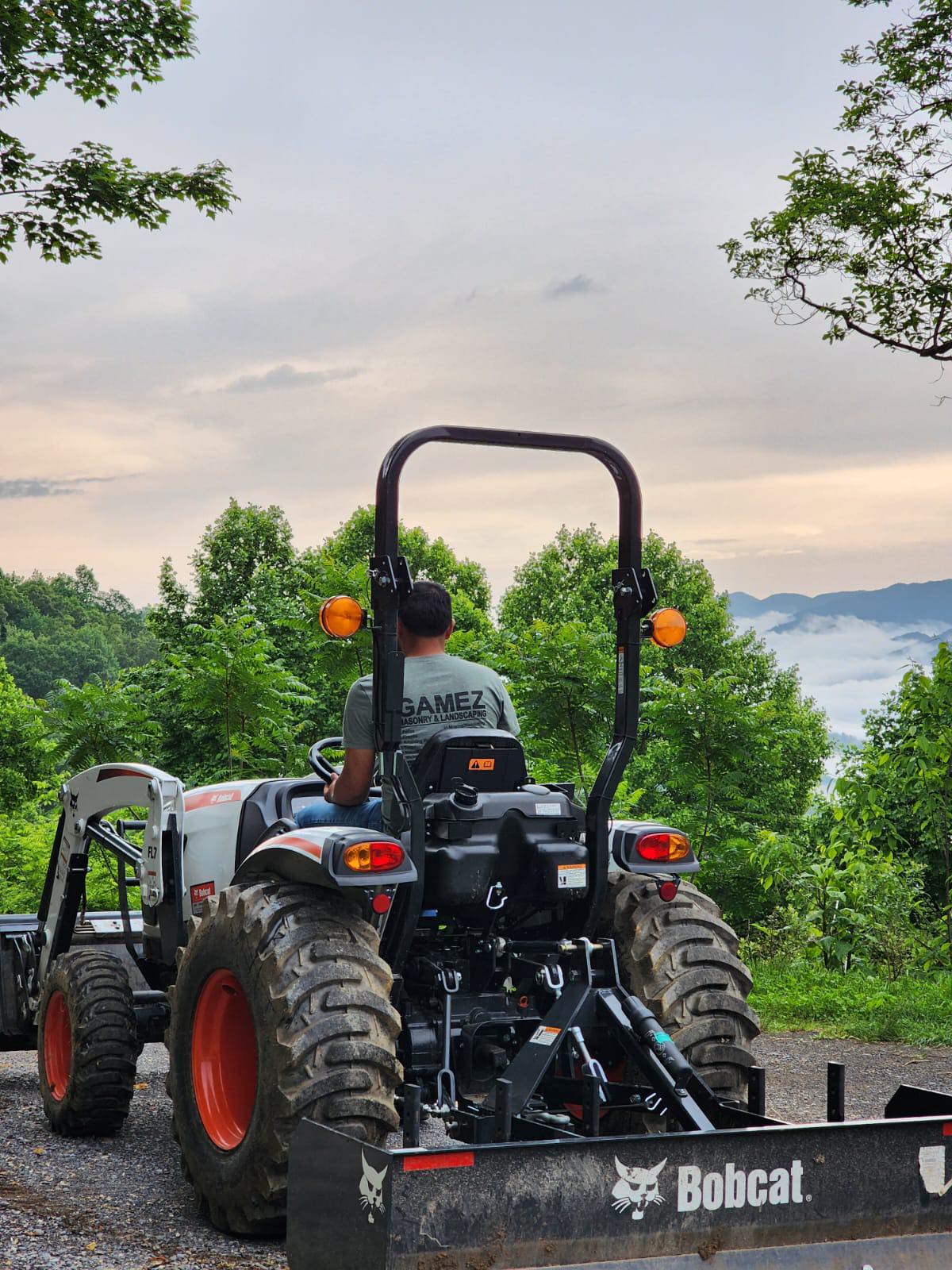 Gravel road maintenance